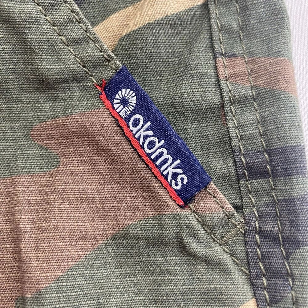 Akademiks Shorts Men's 30 Camouflage Cargo Belted Grunge Skater Y2K Street 90s - Picture 15 of 16